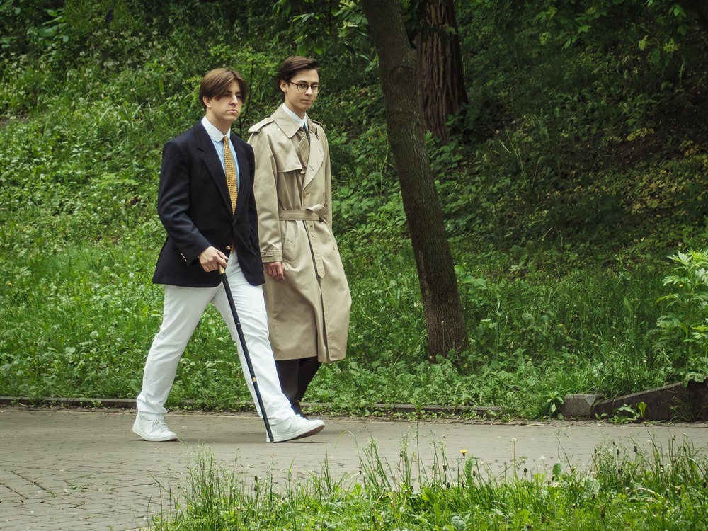 Фотографія Джентльмени на київських алеях / Андрій Макаренко / photographers.ua