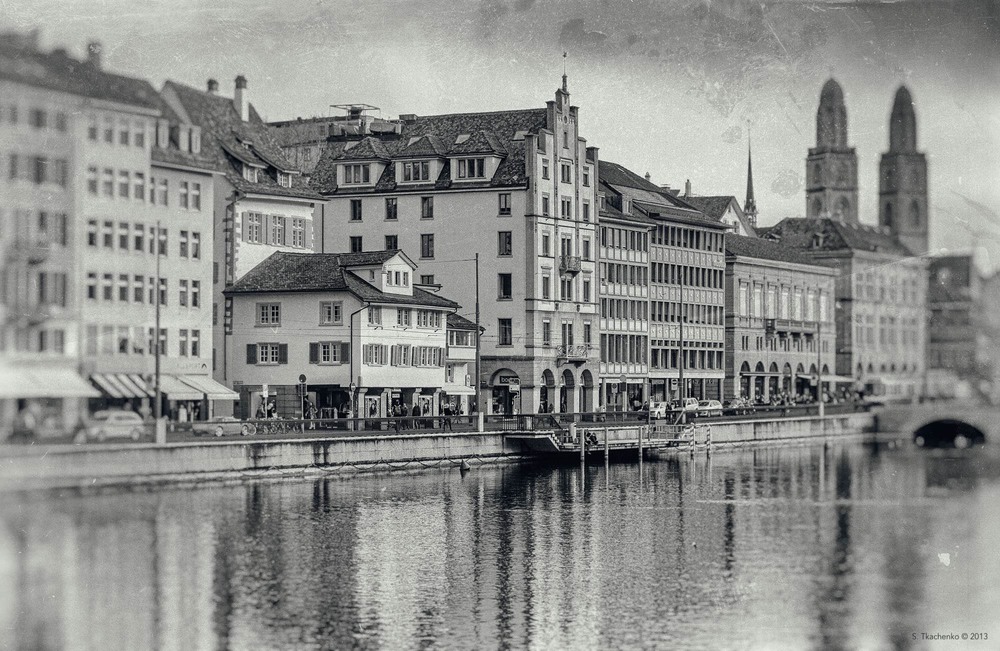 Фотографія Echoes Along the Limmat | Zurich in a Grain of Time / Sergiy Tkachenko / photographers.ua