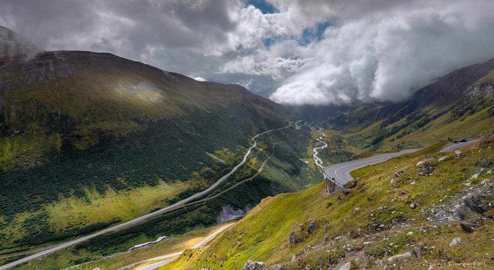 Фотографія Where the Road Vanishes into the Hills, and a Single Light Refuses to Fade / Sergiy Tkachenko / photographers.ua
