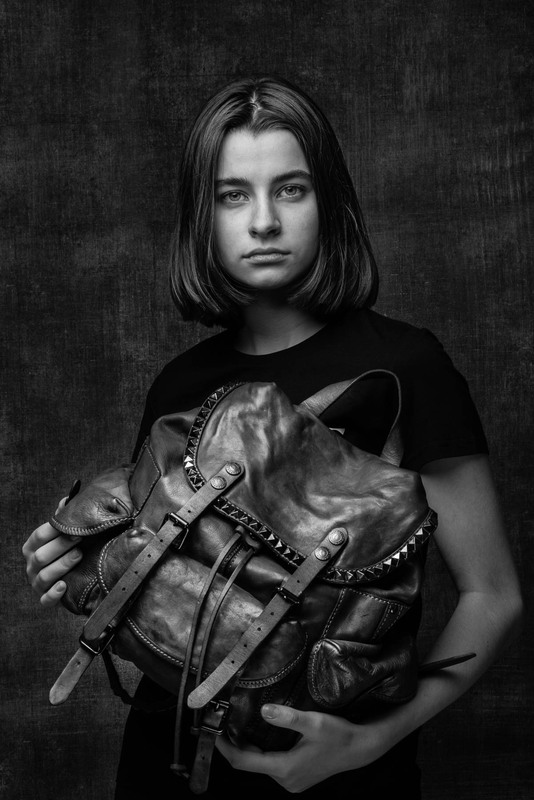 Фотографія A model with Campomaggi backpack. / Sergiy Tkachenko / photographers.ua