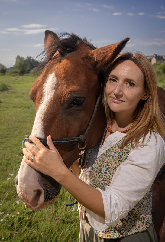 Фотографія Кінна прогулянка, сімейний портрет Люби Станішевської / Андрій Майовець / photographers.ua
