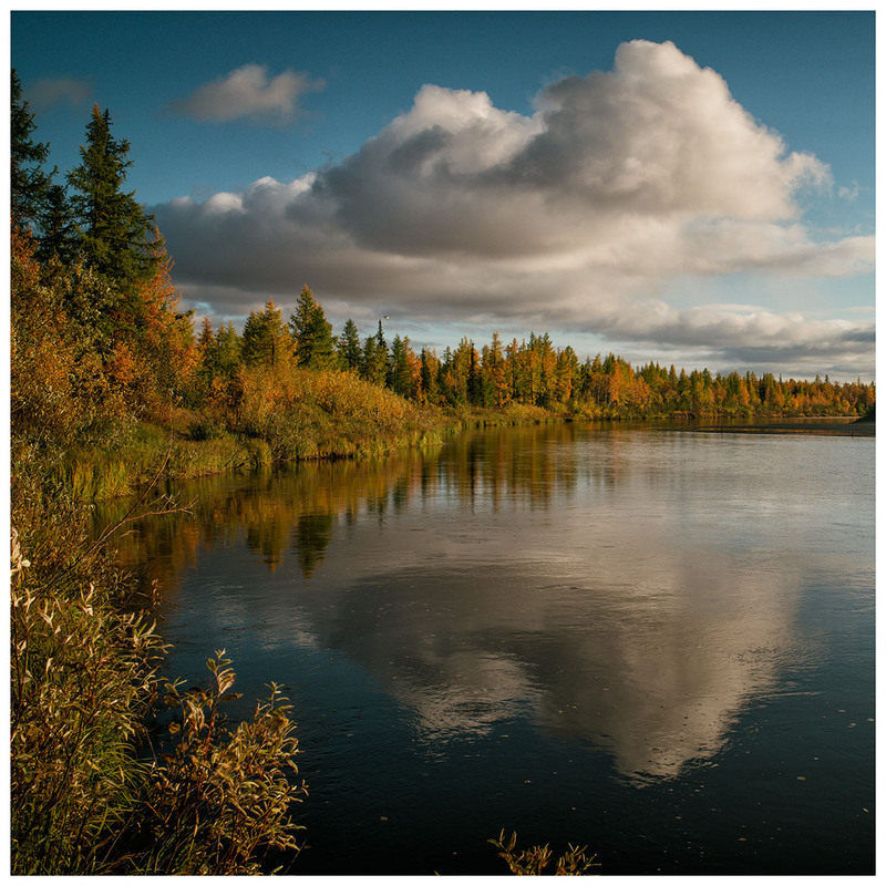 Фотографія Облака над рекой / Devon / photographers.ua