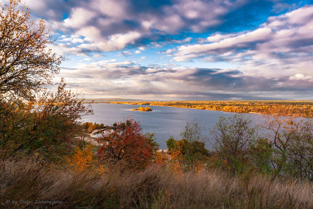 Фотографія Осінній вечір над Дніпром / Oleksii Nakonechnyi / photographers.ua