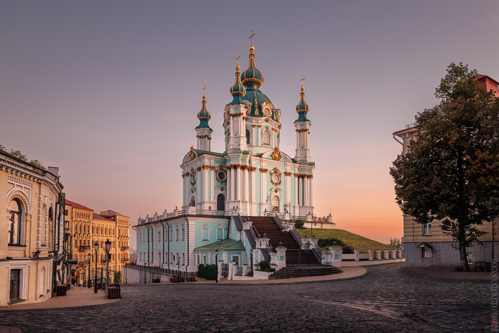 Фотографія Андріївська церква на світанку / Paul Drevnytskyi / photographers.ua