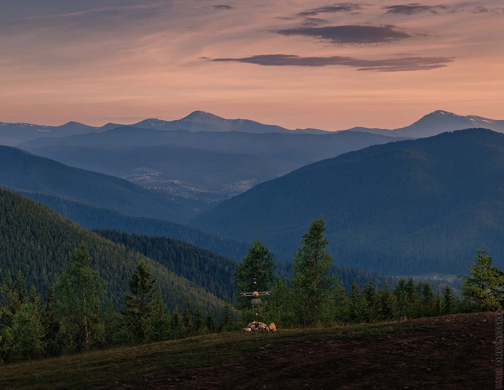 Фотографія Говерла і Петрус з полонини Ягідна / Paul Drevnytskyi / photographers.ua