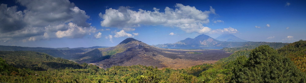 Фотографія Бали. Вид на вулкан Батур и вулкан Агунг / Лариса Дмитриева / photographers.ua