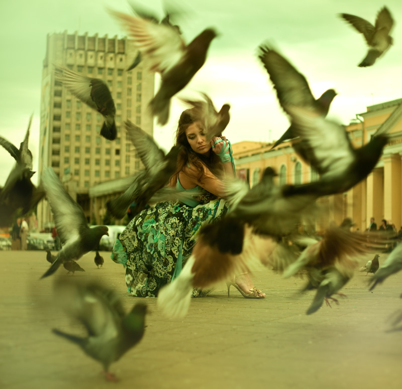 Фотографія момент из истории на привокзальной площади.. / Maryna Nazina / photographers.ua