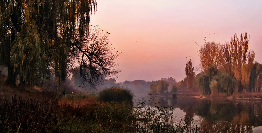 Фотографія вечером на озере / Сергей Иванов / photographers.ua