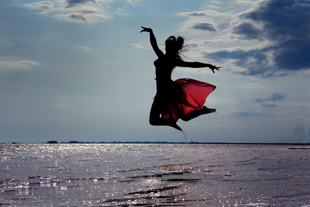 Фотографія Танец над соленым озером. / В. Анзылов / photographers.ua