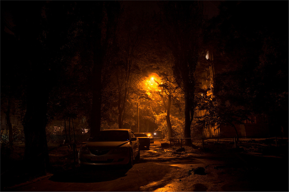 Фотографія Машина, улица, фонарь... / Оксана Туманова / photographers.ua