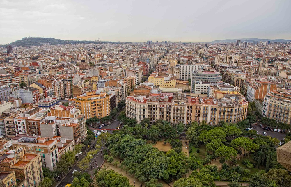 Фотографія Барселона с высоты птичьего полёта / Оксана Туманова / photographers.ua
