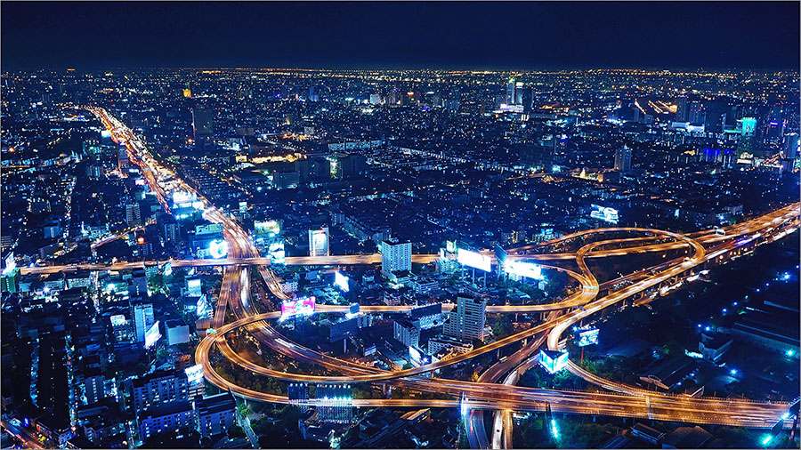 Фотографія Бангкок с высоты 84-го этажа / Дан Хечо / photographers.ua