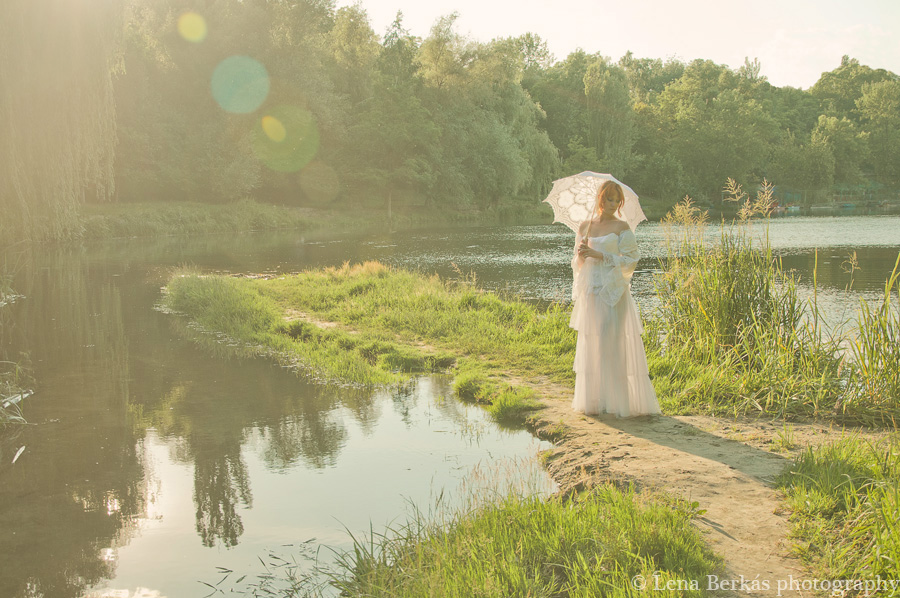 Фотографія Картинка о девушке у озера / Лена Беркас / photographers.ua