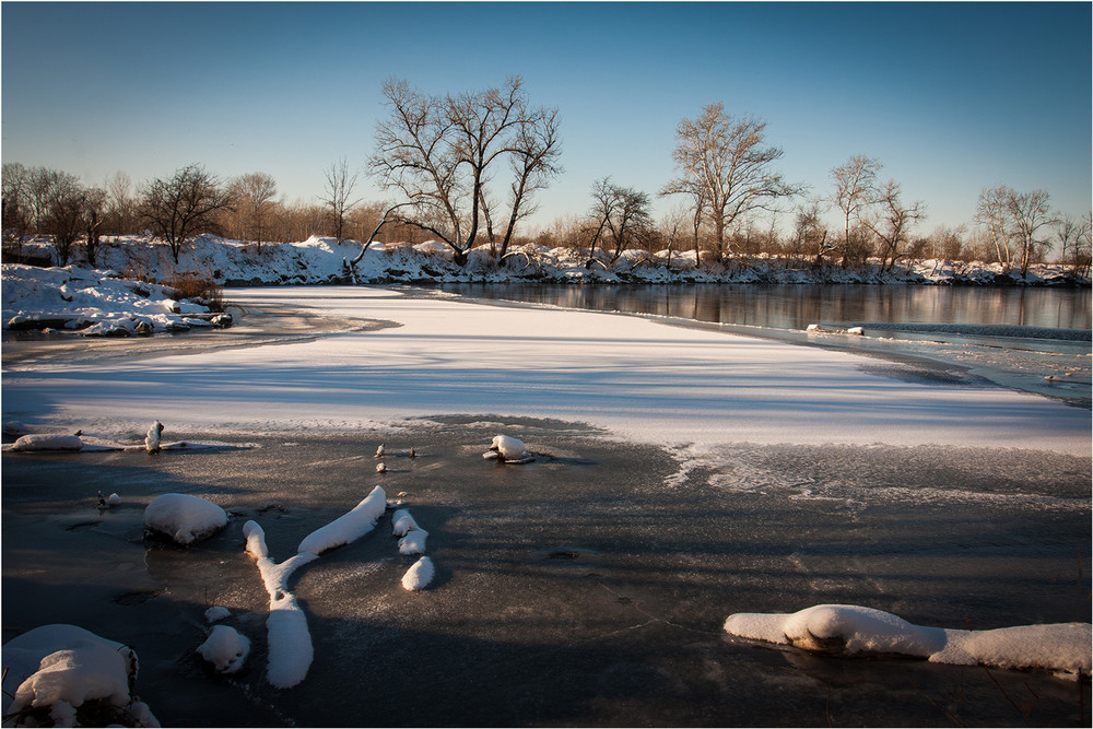 Фотографія Замерзаюче озеро / Сергій Гончаров / photographers.ua