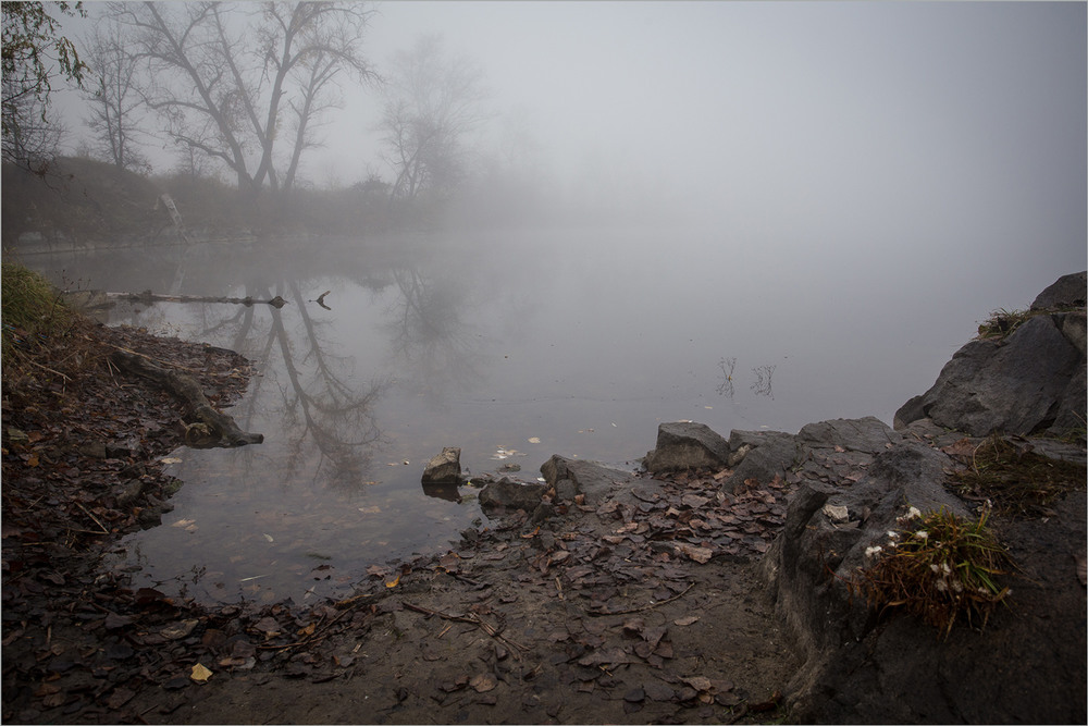 Фотографія Туман на кам"яному озері. / Сергій Гончаров / photographers.ua
