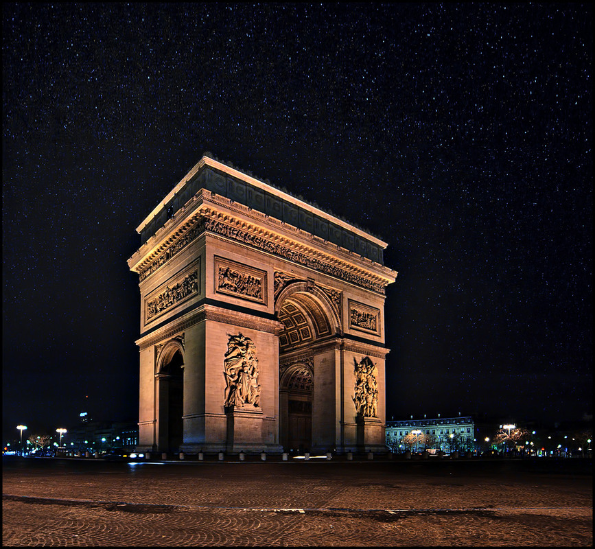 Фотографія Звездное небо над Парижем / Колесников Дмитрий / photographers.ua